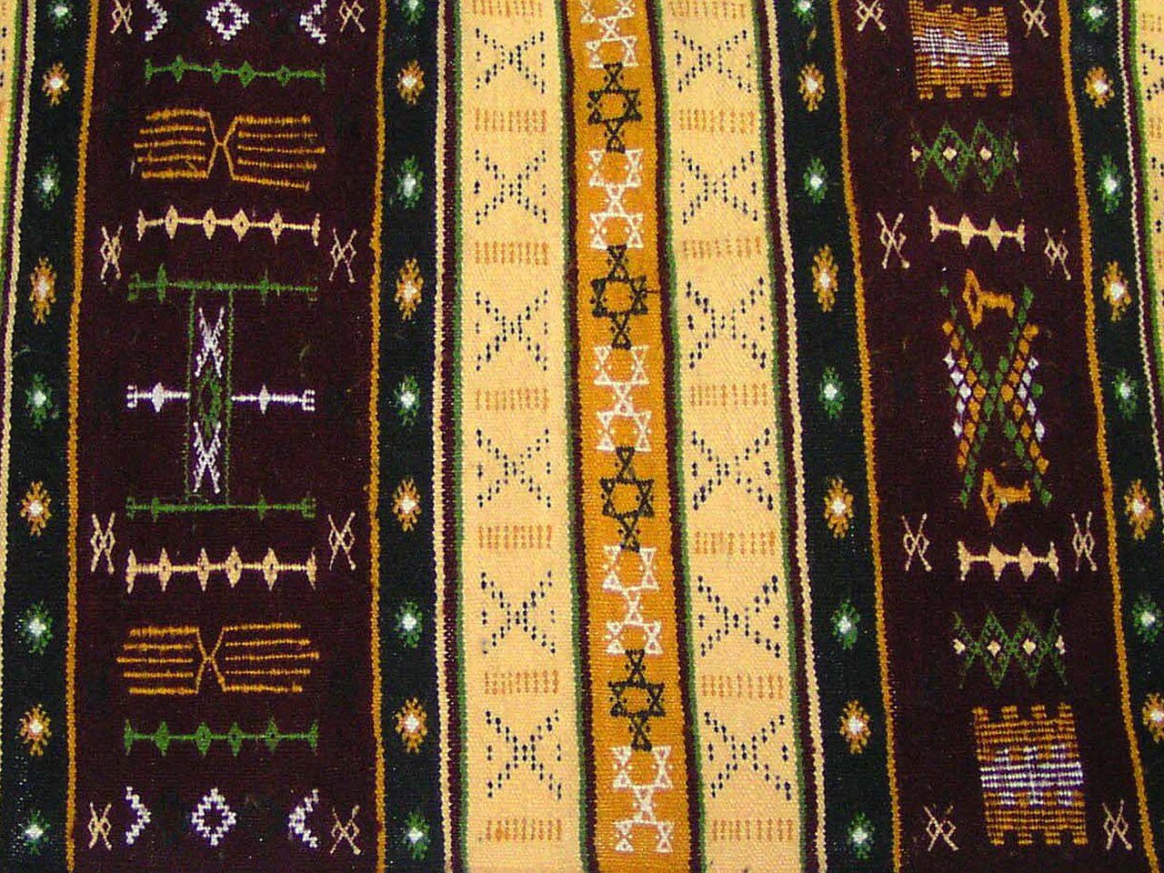 Gafsa Kilim — Stripes & Symbols